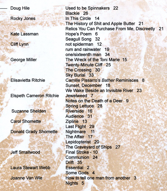 PAX Table of Contents